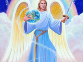 Archangel Michael, 4/12/08, 1:39 PM,  8C, 4624x6102 (599+564), 88%, Custom,   1/8 s, R88.6, G81.5, B103.1